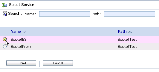 Selecting the Service to Route To