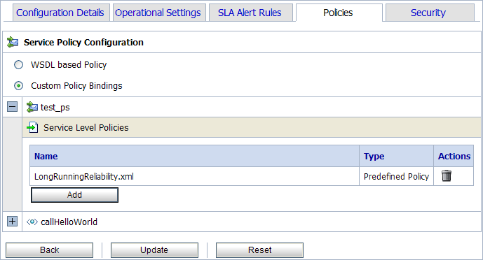 Configuration Details