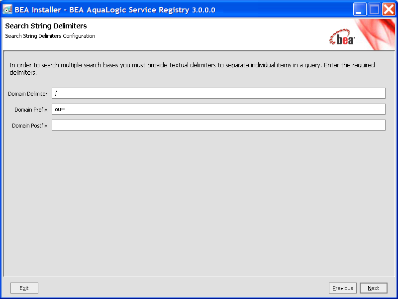 LDAP Delimiter