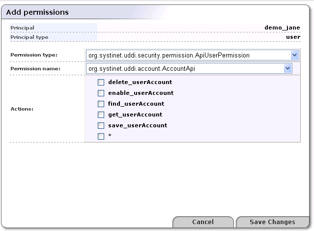Add Permission
