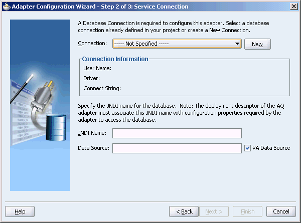 Configuration properties. Database connection Wizard запустить. Cannot create a DB connection. New connection name. Ghost Oracle Drive.