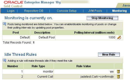 Monitoring Status Page