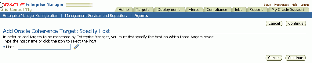 Host Page