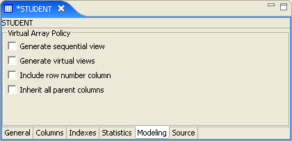 Modifying array handling on table level Modifying array handling on table level