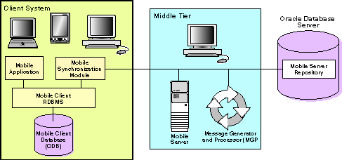 Oracle Database Lite architecture