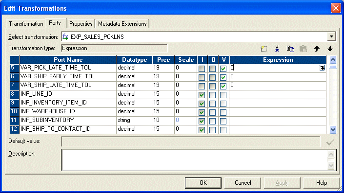 This image is an example of the populated screen.