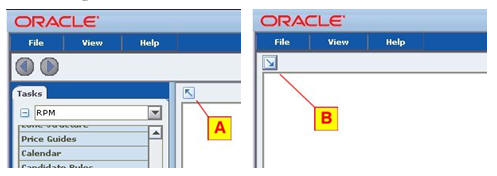 Maximize and Restore the RPM Workspace