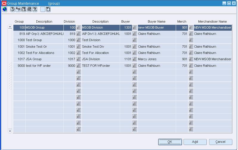 Group Maintenance Window