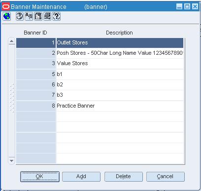 Banner Maintenance Window