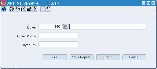 Buyer Maintenance Window
