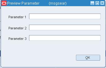 Preview Parameter Window