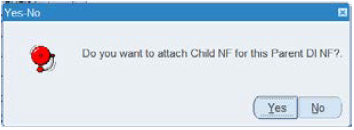 Confirm Whether the Main DI NF has Child NFs