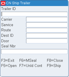 Ship Trailer RF screen