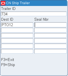 Ship Trailer (Multiple Seal) RF screen