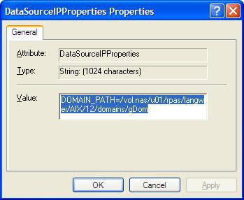 DataSourceIPProperties Properties Dialog Box