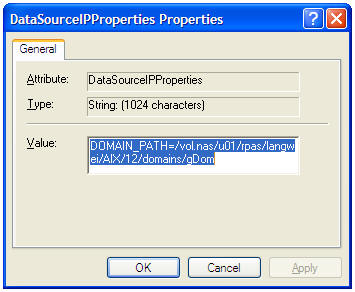 DataSourceIPProperties Properties Dialog Box