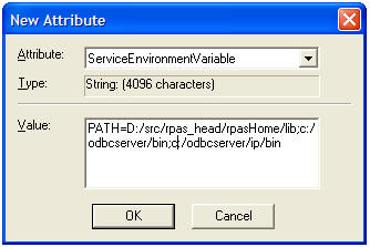 New Attribute Dialog Box