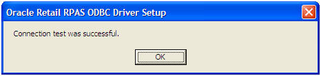 ODBC Driver Setup
