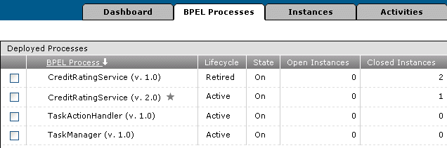 Description of bpel_console10a.gif follows