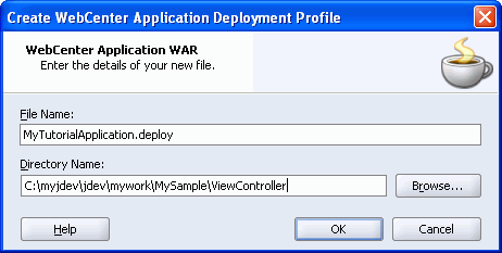 Create Workplace Application Deployment Profile