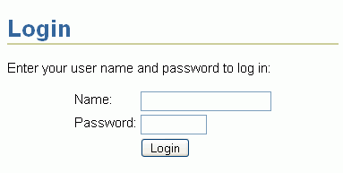 Login.jspx With JDeveloper Style Sheet