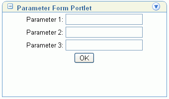 Default Parameter Form Portlet