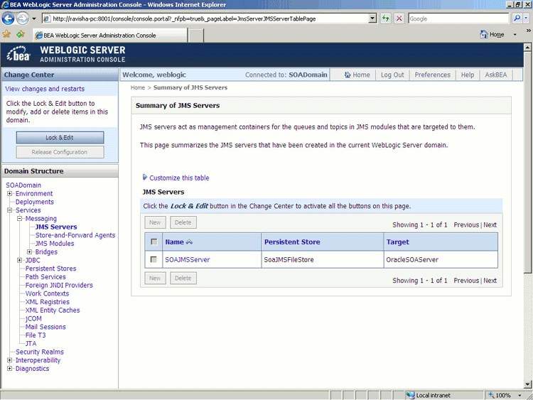 Description of beajmsservers.gif follows Description of beajmsservers.gif follows