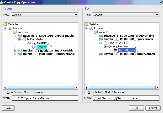 This image shows the Create Copy dialog box