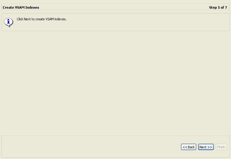 Creating indexes
