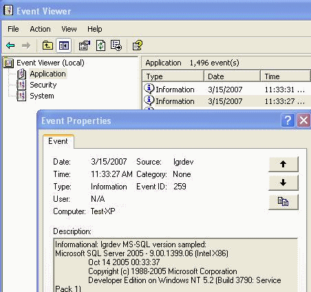 Verify the MS SQL Server Versiion
