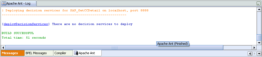 Messages log