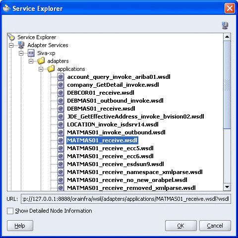 WSDL tree