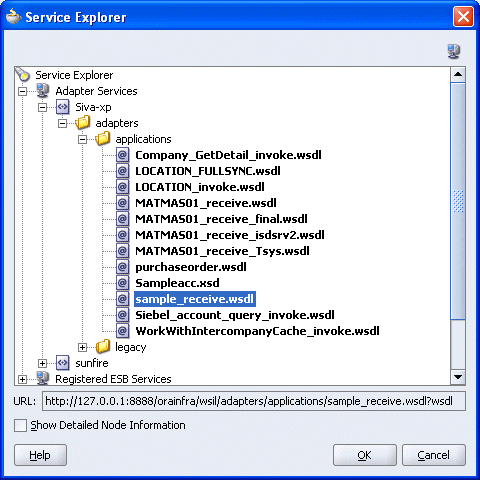 WSDL tree