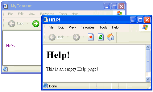 File Link Through the File System Data Control