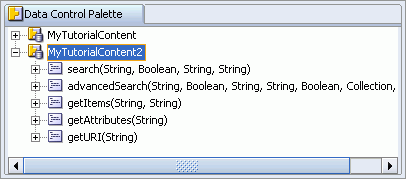 Data Control Palette - MyTutorialContent2