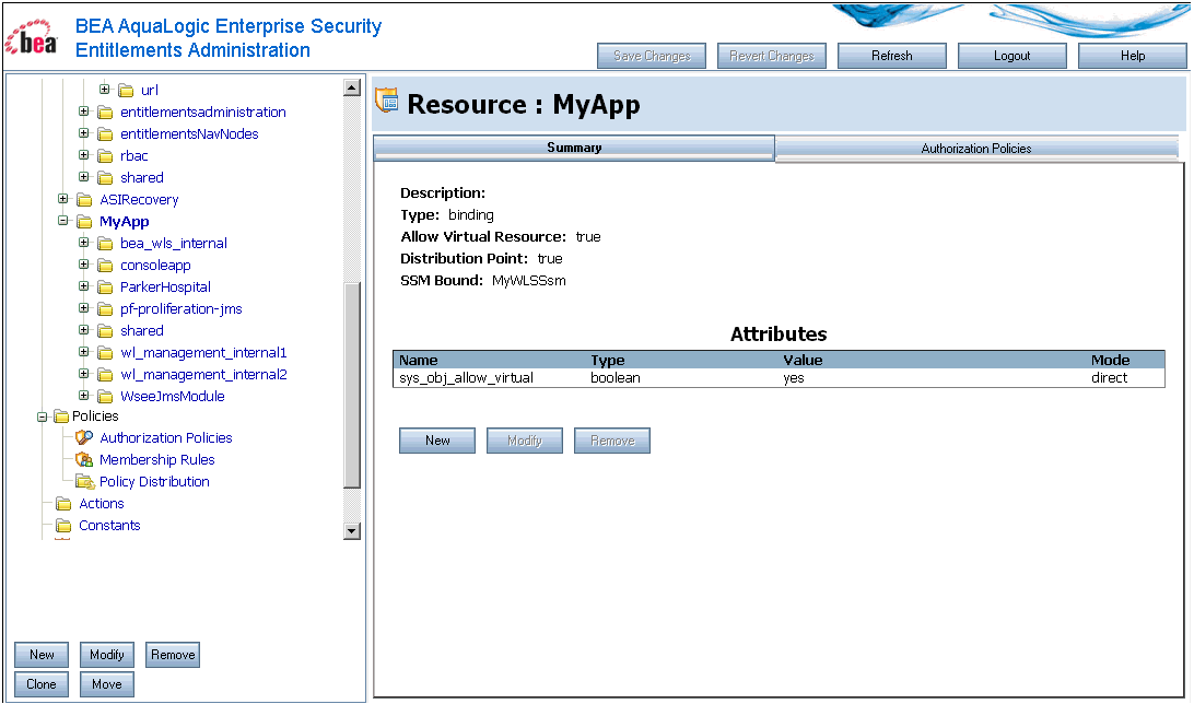 Administration Console
