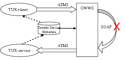 Single GWWS Server Making a Connection to Itself