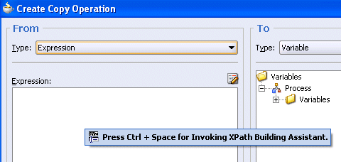 This image represents the create copy operation dialog.