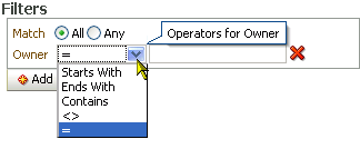 Person filtering operators