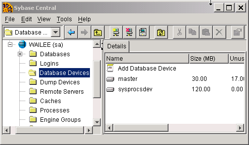 Appendix E Sybase Installation And Administration