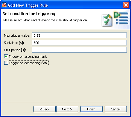 Setting Conditions for Triggering