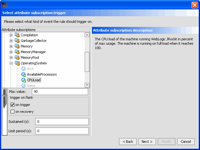  Select Trigger Dialog