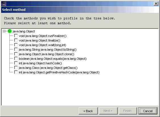  Select Method Dialog Box