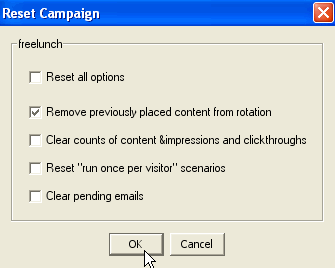 Reset a Campaign