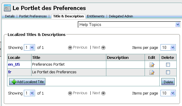 Defining Multiple Localized Titles for a Portlet 