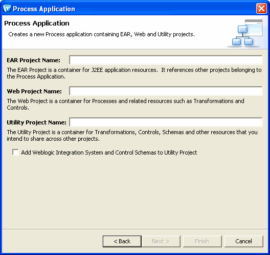 Create a new Process Application