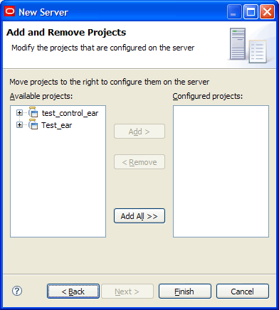 Add and Remove Projects
