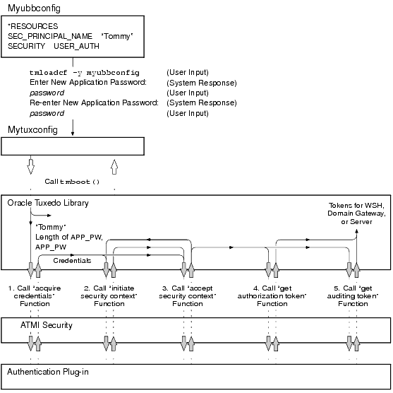 Acquiring Credentials and Tokens During Application Booting