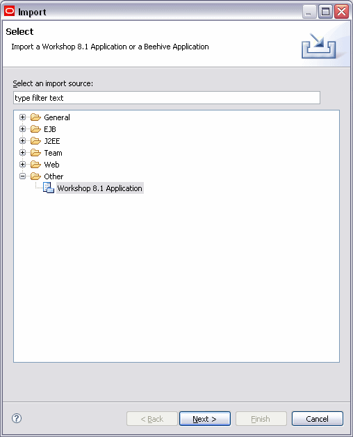 Import Dialog