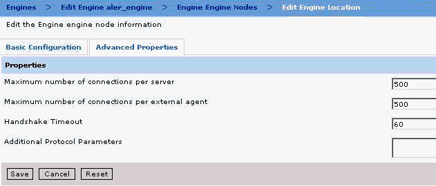 Oracle Business Process Management Process Administrator - Advanced Properties